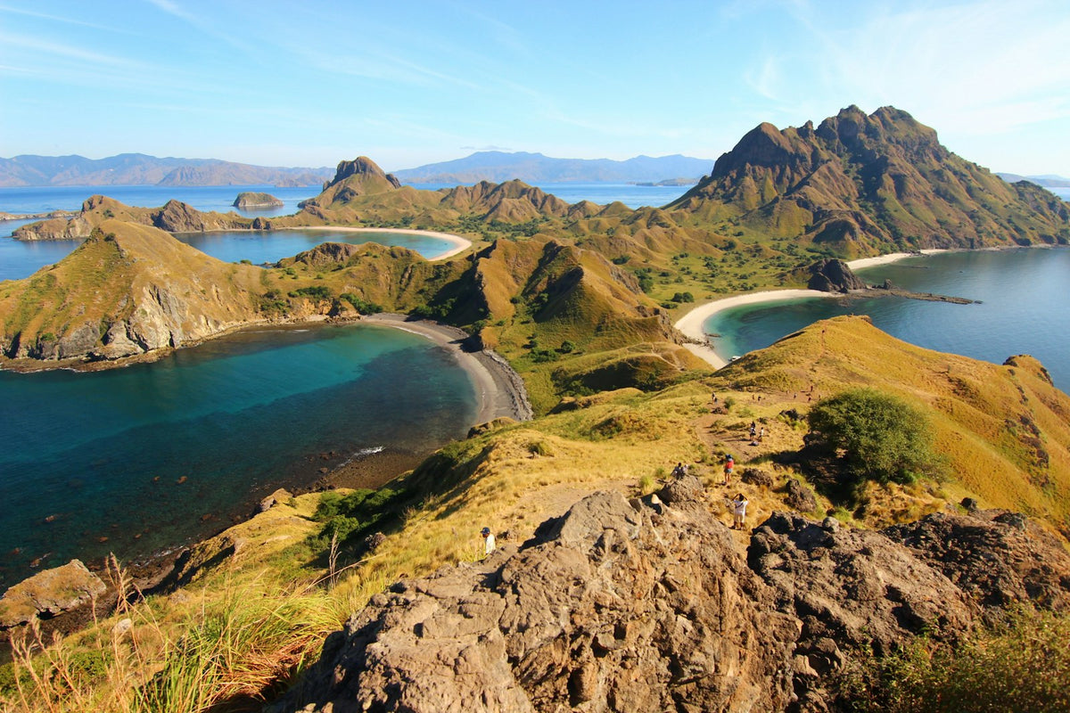 Îles d'Indonésie vues du ciel
